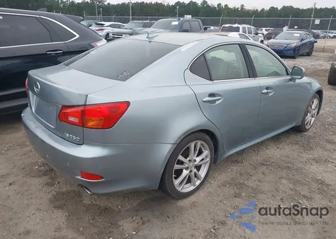 2008 Lexus Is 250 from USA, damaged, VIN JTHBK262185080199